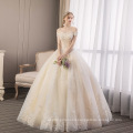 2019 Fast Delivery Elegant Vestido De Renda Lace Long Sleeve Wedding Dress Open Back Floor Length A Line Bridal Gowns